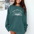 Prose Before Bros Book Lover Literary Reading Comfort Colors Sweatshirt Chalky Mint Prose Before Bros Book Lover Literary Reading Comfort Colors Sweatshirt Chalky Mint