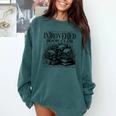 Proudly Anti Social Member Of The Introverted Book Club Comfort Colors Sweatshirt Chalky Mint