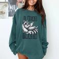 Racoon Reading Spicy Smutty Book Booktok I Read Trashy Books Comfort Colors Sweatshirt Chalky Mint Racoon Reading Spicy Smutty Book Booktok I Read Trashy Books Comfort Colors Sweatshirt Chalky Mint