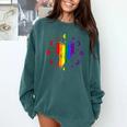Rainbow Book With Stars And Moon Phases Gay Pride LGBT Comfort Colors Sweatshirt Chalky Mint Rainbow Book With Stars And Moon Phases Gay Pride LGBT Comfort Colors Sweatshirt Chalky Mint