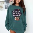 I Would Rather Be Reading Bookworm Book Lover Librarian Kids Comfort Colors Sweatshirt Chalky Mint I Would Rather Be Reading Bookworm Book Lover Librarian Kids Comfort Colors Sweatshirt Chalky Mint