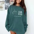 There Is No Such Thing As Too Many Books Bibliophile Comfort Colors Sweatshirt Chalky Mint