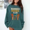 Read Banned Books Club Freely Anti-Censorship Librarian Comfort Colors Sweatshirt Chalky Mint Read Banned Books Club Freely Anti-Censorship Librarian Comfort Colors Sweatshirt Chalky Mint