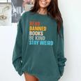 Read Banned Books Be Kind Stay Weird Comfort Colors Sweatshirt Chalky Mint Read Banned Books Be Kind Stay Weird Comfort Colors Sweatshirt Chalky Mint