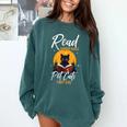 Read Banned Books Pet Cats Fight Evil Read Banned Reader Comfort Colors Sweatshirt Chalky Mint Read Banned Books Pet Cats Fight Evil Read Banned Reader Comfort Colors Sweatshirt Chalky Mint