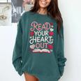 Read Your Cute Heart Out Teacher Librarian Love Reading Book Comfort Colors Sweatshirt Chalky Mint Read Your Cute Heart Out Teacher Librarian Love Reading Book Comfort Colors Sweatshirt Chalky Mint