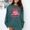 Read Your Heart Out Teacher Valentine Reading Book Lover Comfort Colors Sweatshirt Chalky Mint