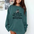 To Read Or Not To Read Book Lover Readers Bookworm Reading Comfort Colors Sweatshirt Chalky Mint To Read Or Not To Read Book Lover Readers Bookworm Reading Comfort Colors Sweatshirt Chalky Mint