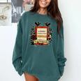 A Reader Without Their Book Is A Tragedy Dragon Rider Quote Comfort Colors Sweatshirt Chalky Mint