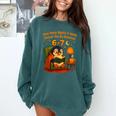 Reading 6 7 Six Seven Meme English Teacher Book Lover Comfort Colors Sweatshirt Chalky Mint