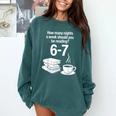 Reading 67 Meme English Teacher Book Lover Comfort Colors Sweatshirt Chalky Mint Reading 67 Meme English Teacher Book Lover Comfort Colors Sweatshirt Chalky Mint