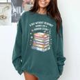 Reading Book Lover Humor For Readers And Bookworms Comfort Colors Sweatshirt Chalky Mint Reading Book Lover Humor For Readers And Bookworms Comfort Colors Sweatshirt Chalky Mint