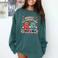 Reading Book Lover School Librarian Hooray It's Library Day Comfort Colors Sweatshirt Chalky Mint Reading Book Lover School Librarian Hooray It's Library Day Comfort Colors Sweatshirt Chalky Mint