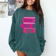 Reading Books Its Book Fair Week Comfort Colors Sweatshirt Chalky Mint