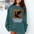 Reading Dragon Easily Distracted By Dragons And Books Comfort Colors Sweatshirt Chalky Mint Reading Dragon Easily Distracted By Dragons And Books Comfort Colors Sweatshirt Chalky Mint