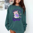 Reading Is My Favorite Sport Saying Quote Book Lovers Comfort Colors Sweatshirt Chalky Mint
