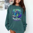 Reading Is Magical Dragon Tee Perfect For Book Lovers Kids Comfort Colors Sweatshirt Chalky Mint Reading Is Magical Dragon Tee Perfect For Book Lovers Kids Comfort Colors Sweatshirt Chalky Mint