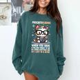 Reading Shirts For Women Bookworm Shirt Book Lover Comfort Colors Sweatshirt Chalky Mint