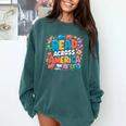 Reads Across Tee America Reading Teacher Books Reader Kids Comfort Colors Sweatshirt Chalky Mint Reads Across Tee America Reading Teacher Books Reader Kids Comfort Colors Sweatshirt Chalky Mint