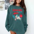 Retro Book Girl Summer For Women Beach Reading Comfort Colors Sweatshirt Chalky Mint Retro Book Girl Summer For Women Beach Reading Comfort Colors Sweatshirt Chalky Mint