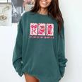 Retro Coquette Bow All Booked For Valentines Book Lover Cute Comfort Colors Sweatshirt Chalky Mint Retro Coquette Bow All Booked For Valentines Book Lover Cute Comfort Colors Sweatshirt Chalky Mint