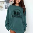 Retro I Tried To Form A Gang But It Turned Into A Book Club Comfort Colors Sweatshirt Chalky Mint Retro I Tried To Form A Gang But It Turned Into A Book Club Comfort Colors Sweatshirt Chalky Mint