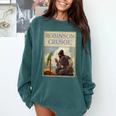 Robinson Crusoe Book Cover 1920 Comfort Colors Sweatshirt Chalky Mint