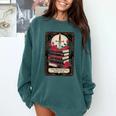 Romantasy Book Club Tarot Card Comfort Colors Sweatshirt Chalky Mint