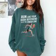 Run Like Your Book Boyfriend Is Waiting Runner Reader Comfort Colors Sweatshirt Chalky Mint Run Like Your Book Boyfriend Is Waiting Runner Reader Comfort Colors Sweatshirt Chalky Mint