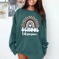 School Librarian For Women Cute Bookworm Book School Library Comfort Colors Sweatshirt Chalky Mint School Librarian For Women Cute Bookworm Book School Library Comfort Colors Sweatshirt Chalky Mint