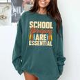 School Librarians Are Essential Library Book Lover Librarian Comfort Colors Sweatshirt Chalky Mint School Librarians Are Essential Library Book Lover Librarian Comfort Colors Sweatshirt Chalky Mint