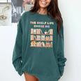 The Shelf Life Chose Me Bookstore Reading Lover Graphic Comfort Colors Sweatshirt Chalky Mint The Shelf Life Chose Me Bookstore Reading Lover Graphic Comfort Colors Sweatshirt Chalky Mint