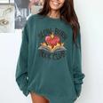 Slow Burn Book Club Romantasy Trope Smut Dark Romance Reader Comfort Colors Sweatshirt Chalky Mint