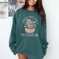 Smutt Spicy Books Dark Romance Good Girl Spread Those Pages Comfort Colors Sweatshirt Chalky Mint