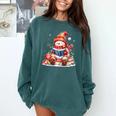 Snowman Reading Books Lovers Christmas Librarian Bookworm Comfort Colors Sweatshirt Chalky Mint Snowman Reading Books Lovers Christmas Librarian Bookworm Comfort Colors Sweatshirt Chalky Mint
