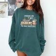 Spending Time With My Book Boyfriends Apparel Comfort Colors Sweatshirt Chalky Mint