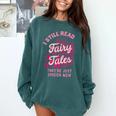 Spicy Book Lover For Women Who Love To Read Romance Fantasy Comfort Colors Sweatshirt Chalky Mint