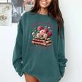 Spicy Books Spread Those Pages Like A Good Girl Dark Romance Comfort Colors Sweatshirt Chalky Mint