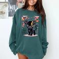 Spicy Romance Character Development Book Reader Design Comfort Colors Sweatshirt Chalky Mint
