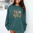 Teacher Read More Books Christmas Reading Bookworm Librarian Comfort Colors Sweatshirt Chalky Mint Teacher Read More Books Christmas Reading Bookworm Librarian Comfort Colors Sweatshirt Chalky Mint