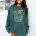 Tired Moms Club Bookish Book Lover Homebody Fall Book Club Comfort Colors Sweatshirt Chalky Mint