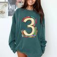 Toddler 3rd Birthday Books Themed 3 Year Old Boys Kids Girls Comfort Colors Sweatshirt Chalky Mint Toddler 3rd Birthday Books Themed 3 Year Old Boys Kids Girls Comfort Colors Sweatshirt Chalky Mint