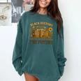 History Honoring Past Inspiring The Future Book Comfort Colors Sweatshirt Chalky Mint