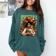 History Month Black Afro Girl Women Book Lovers Floral Comfort Colors Sweatshirt Chalky Mint History Month Black Afro Girl Women Book Lovers Floral Comfort Colors Sweatshirt Chalky Mint