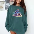 Turtle Wearing Sunglasses Reading A Book On The Beach Summer Comfort Colors Sweatshirt Chalky Mint Turtle Wearing Sunglasses Reading A Book On The Beach Summer Comfort Colors Sweatshirt Chalky Mint