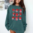 Valentines Day Librarian Heart Reading Book Women Men Kids Comfort Colors Sweatshirt Chalky Mint Valentines Day Librarian Heart Reading Book Women Men Kids Comfort Colors Sweatshirt Chalky Mint