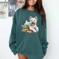 West Highland Terrier Books Dog Breed Westie For Men Women Kids Comfort Colors Sweatshirt Chalky Mint West Highland Terrier Books Dog Breed Westie For Men Women Kids Comfort Colors Sweatshirt Chalky Mint