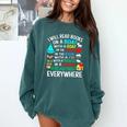 I Will Read Books On A Boat & Everywhere Comfort Colors Sweatshirt Chalky Mint I Will Read Books On A Boat & Everywhere Comfort Colors Sweatshirt Chalky Mint