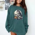 Wolf Reading Book Librarian Library Wolves Comfort Colors Sweatshirt Chalky Mint Wolf Reading Book Librarian Library Wolves Comfort Colors Sweatshirt Chalky Mint