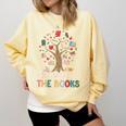 100 Days In The Books Reading Teacher Cute Book Lover Comfort Colors Sweatshirt Blue Spruce 100 Days In The Books Reading Teacher Cute Book Lover Comfort Colors Sweatshirt Blue Spruce